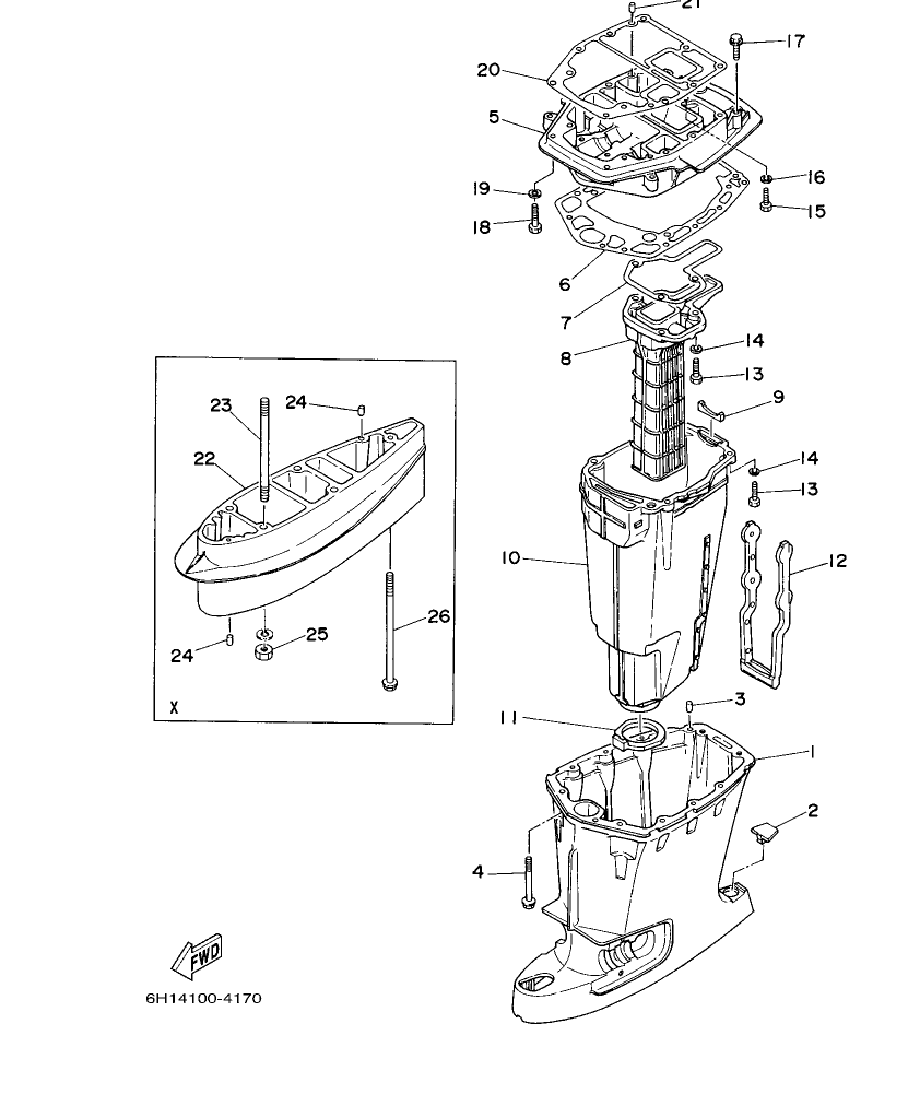 Fig. 16 – UPPER CASING