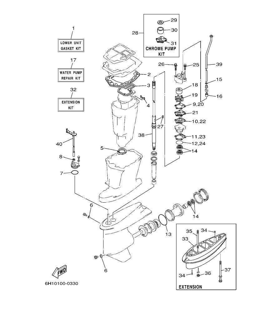 Fig. 25 – REPAIR KIT 2