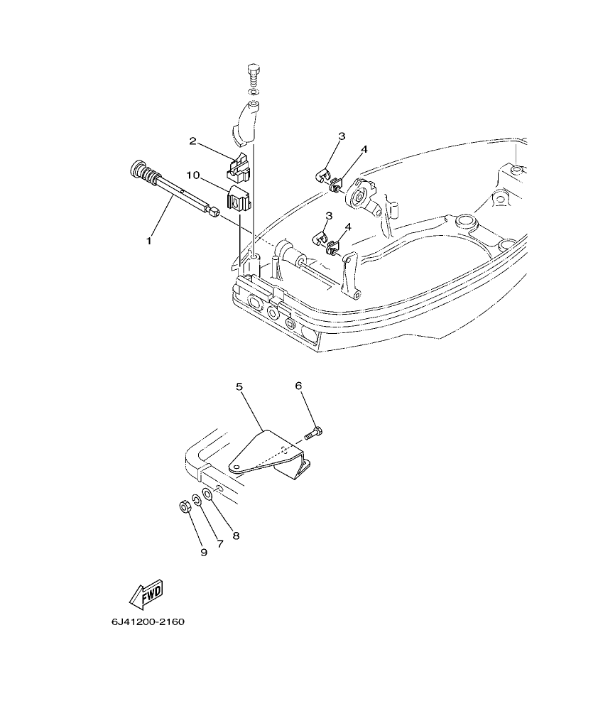 E40G’04 – section 16 CONTROL 2 parts diagram