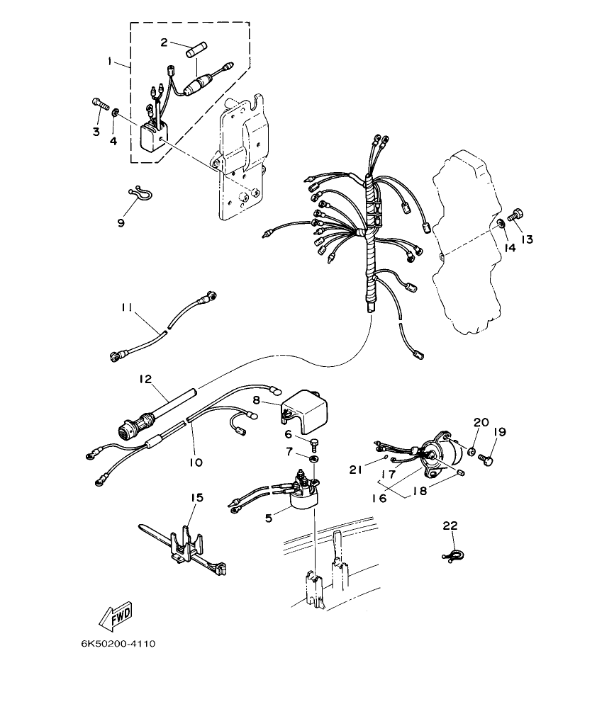 E60H’04 – section 11 ELECTRICAL 3 parts diagram