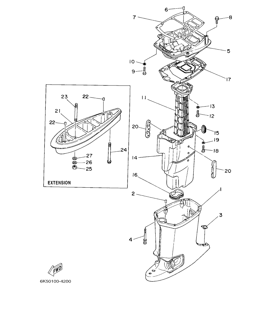 Fig. 22 – UPPER CASING