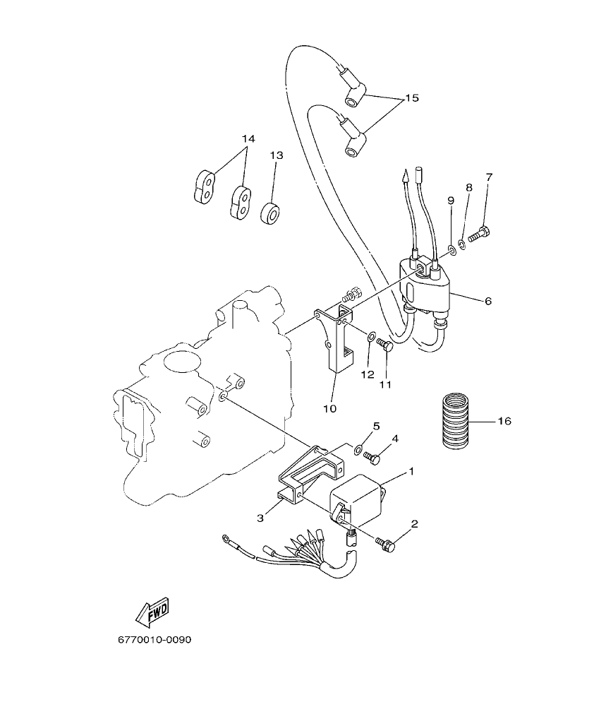 E8DMH’03 – section 9 ELECTRICAL parts diagram