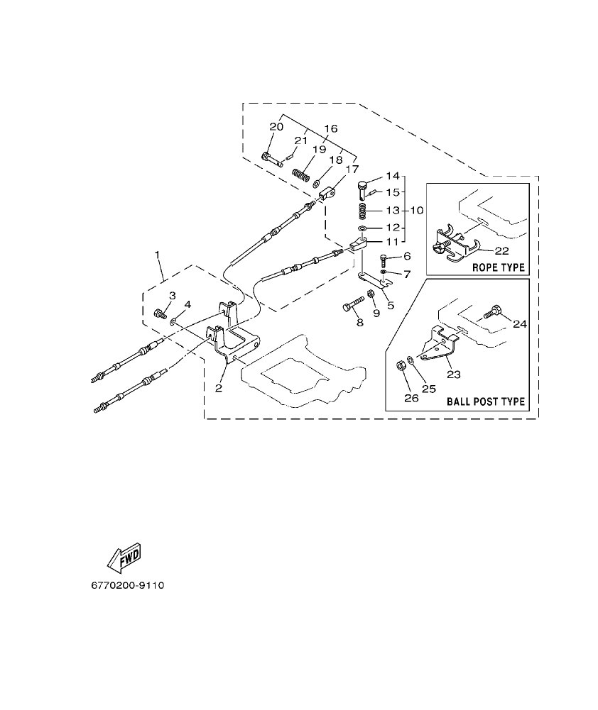 Fig. 11 – REMOTE CONTROL ATTACHMENT