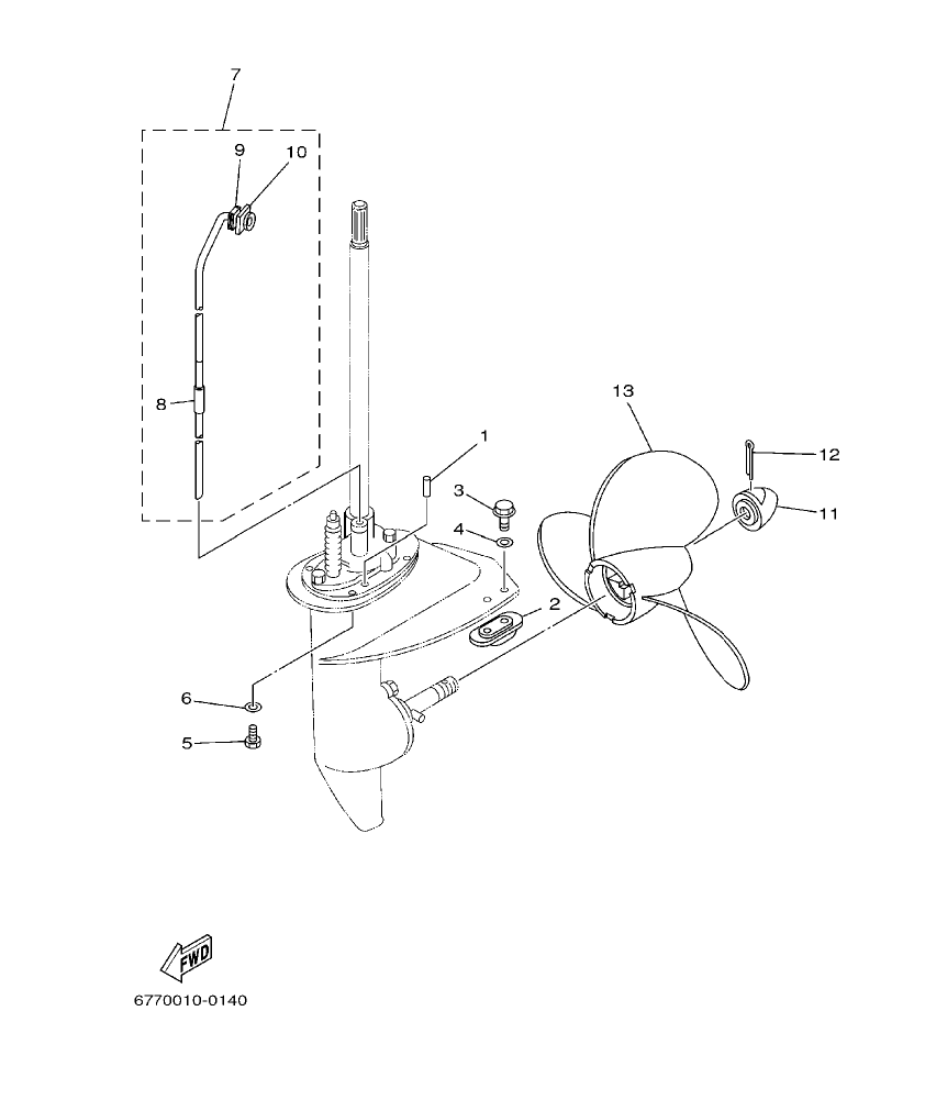 Fig. 15 – LOWER CASING. DRIVE 2