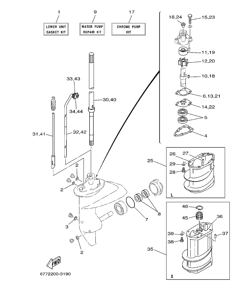 Fig. 19 – REPAIR KIT 2