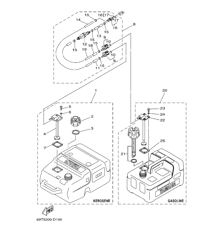 Fig. 19 – FUEL TANK
