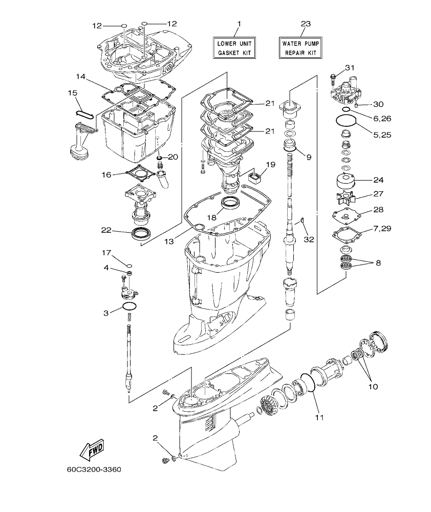 Fig. 36 – REPAIR KIT 3