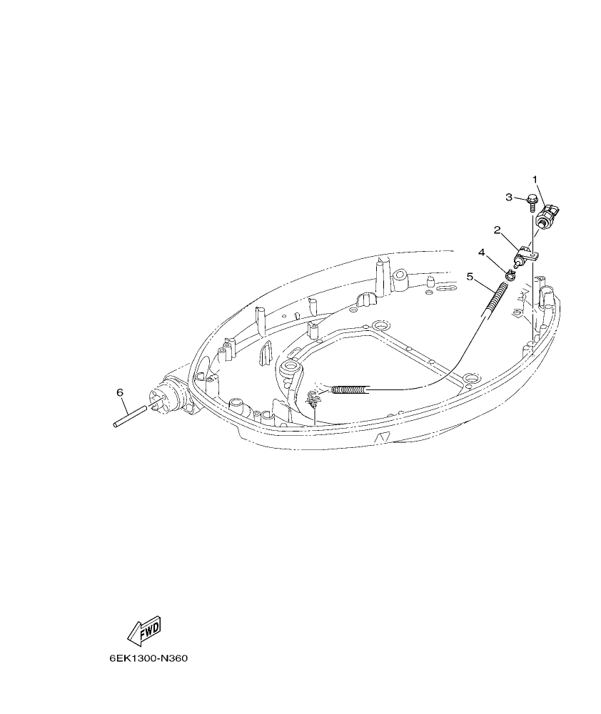 F130AET – section 21 ELECTRICAL 6 parts diagram