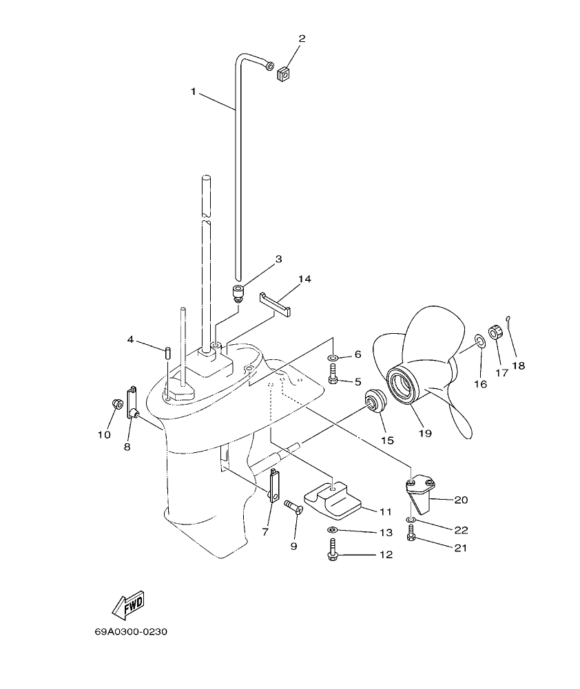 Fig. 23 – LOWER CASING & DRIVE 2