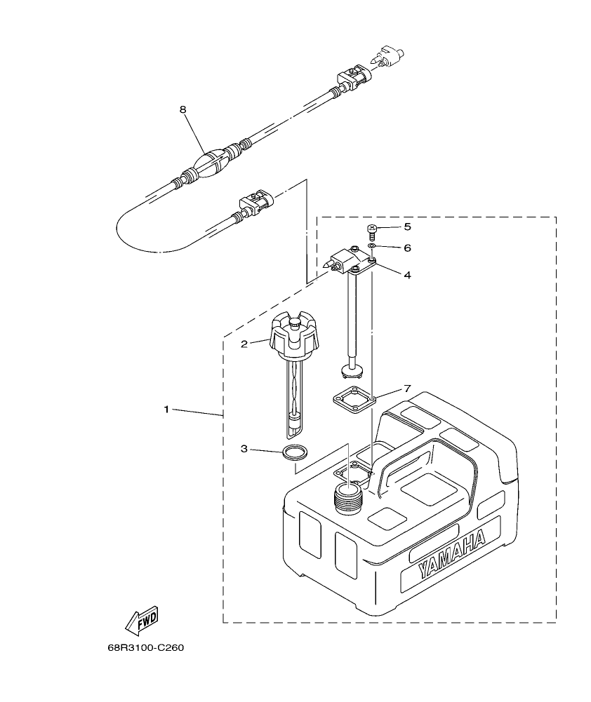Fig. 24 – FUEL TANK