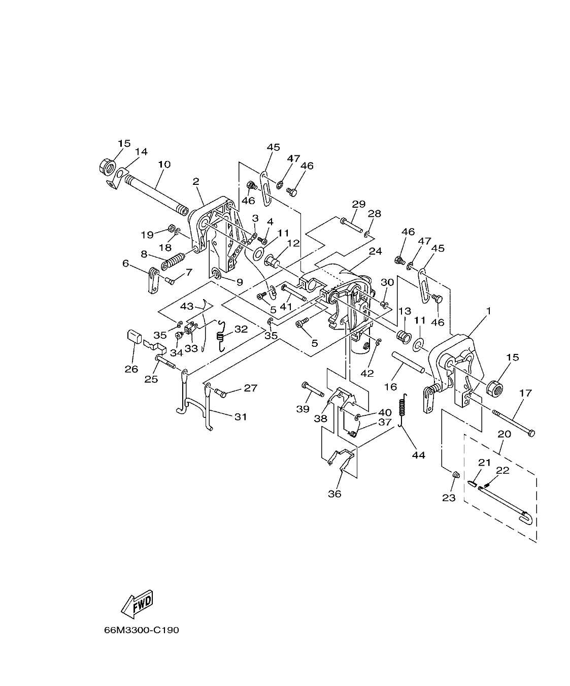 Fig. 18 – BRACKET 1 SOPORTE 1 diagram