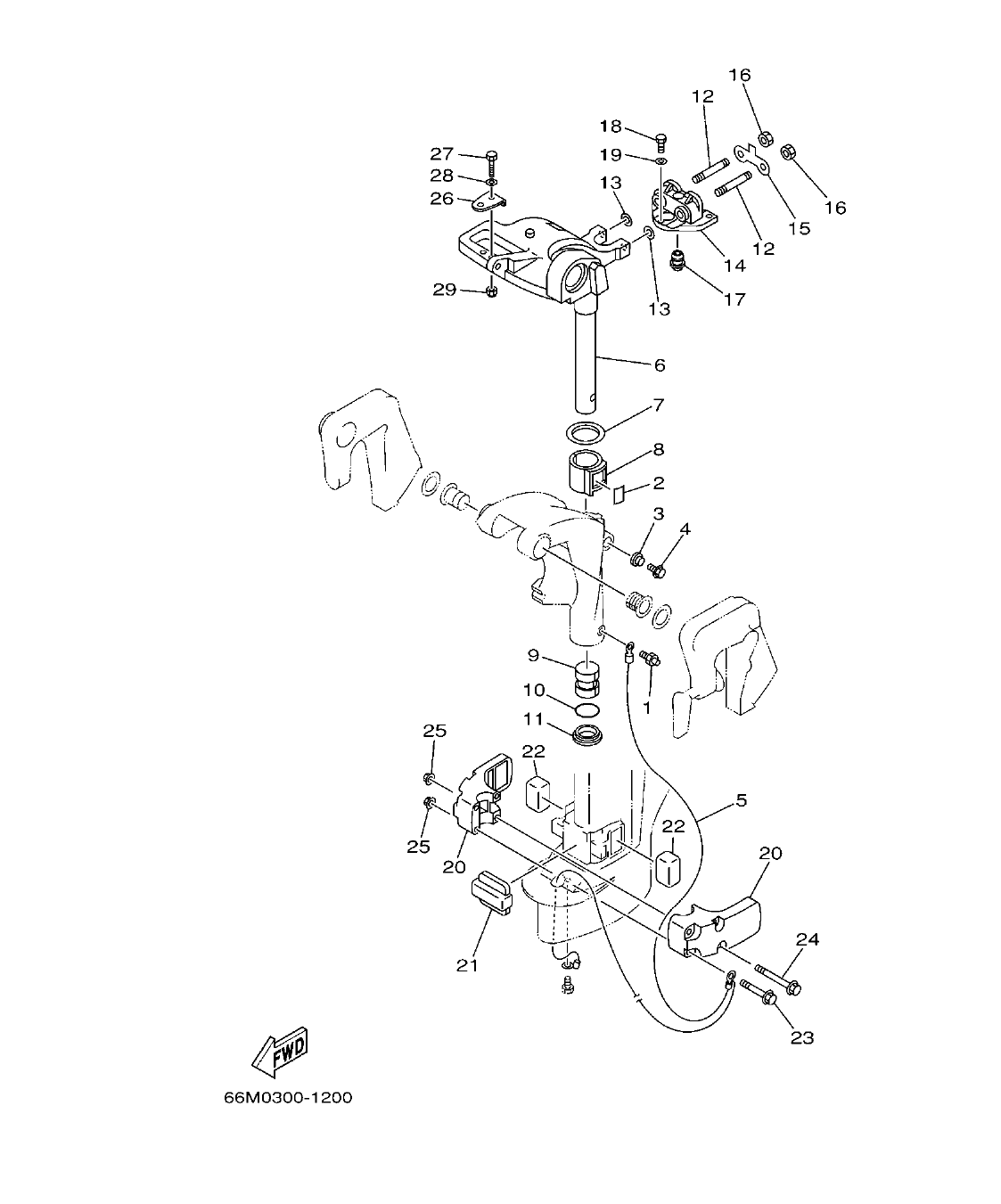 F15B'04 – section 19 BRACKET 2 SOPORTE 2 parts diagram
