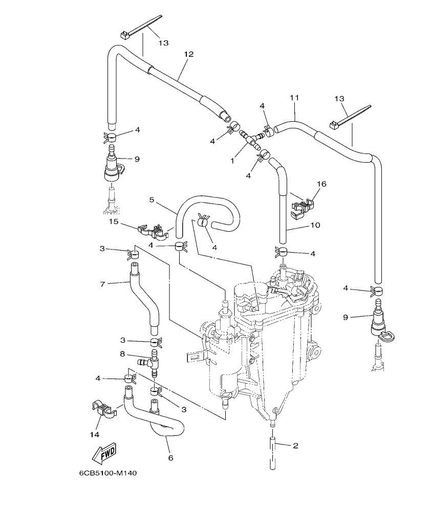 Fig. 14 – FUEL INJECTION PUMP 2