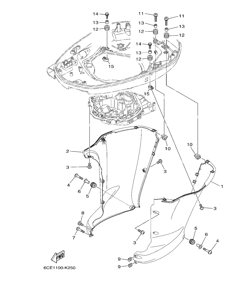 Fig. 26 – BOTTOM COWLING 3
