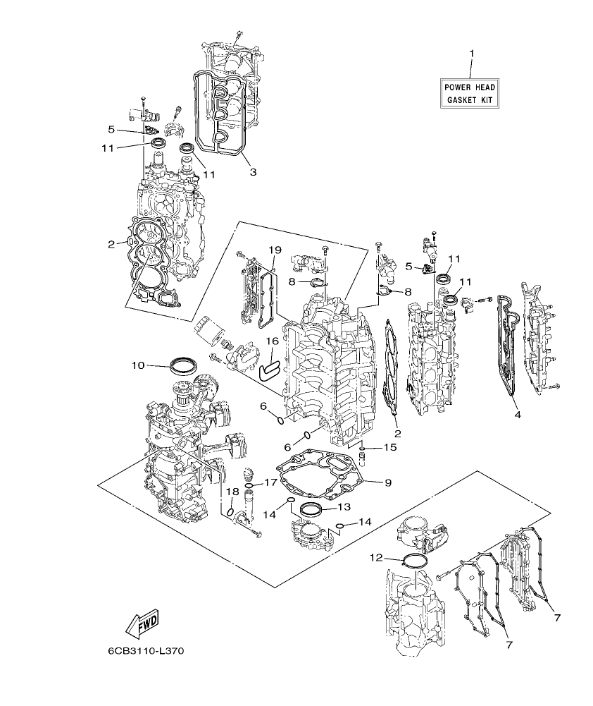 Fig. 40 – REPAIR KIT 1