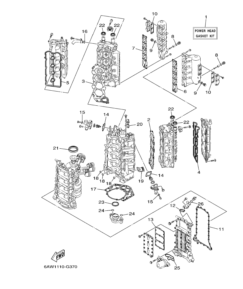 Fig. 36 – REPAIR KIT 1