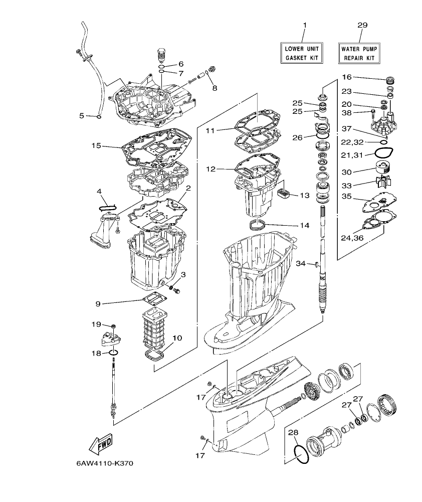 Fig. 37 – REPAIR KIT 2