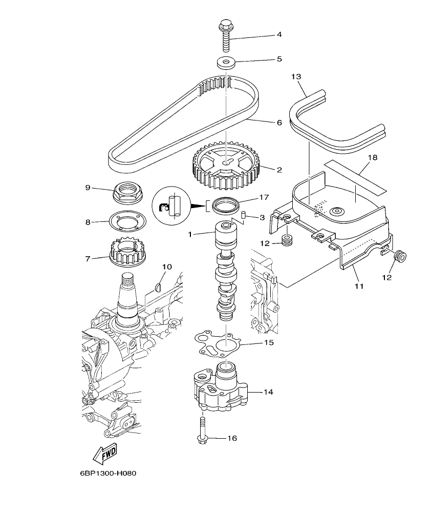 Fig. 8 – OIL PUMP