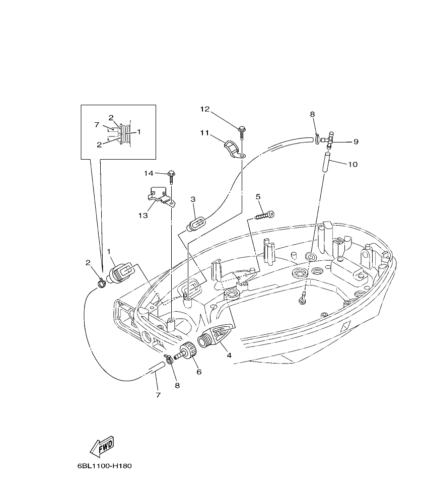 Fig. 18 – BOTTOM COWLING 2