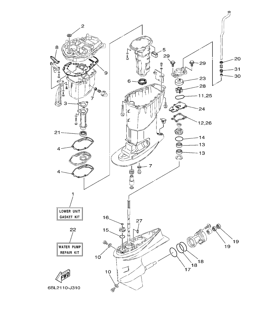 Fig. 33 – REPAIR KIT 3