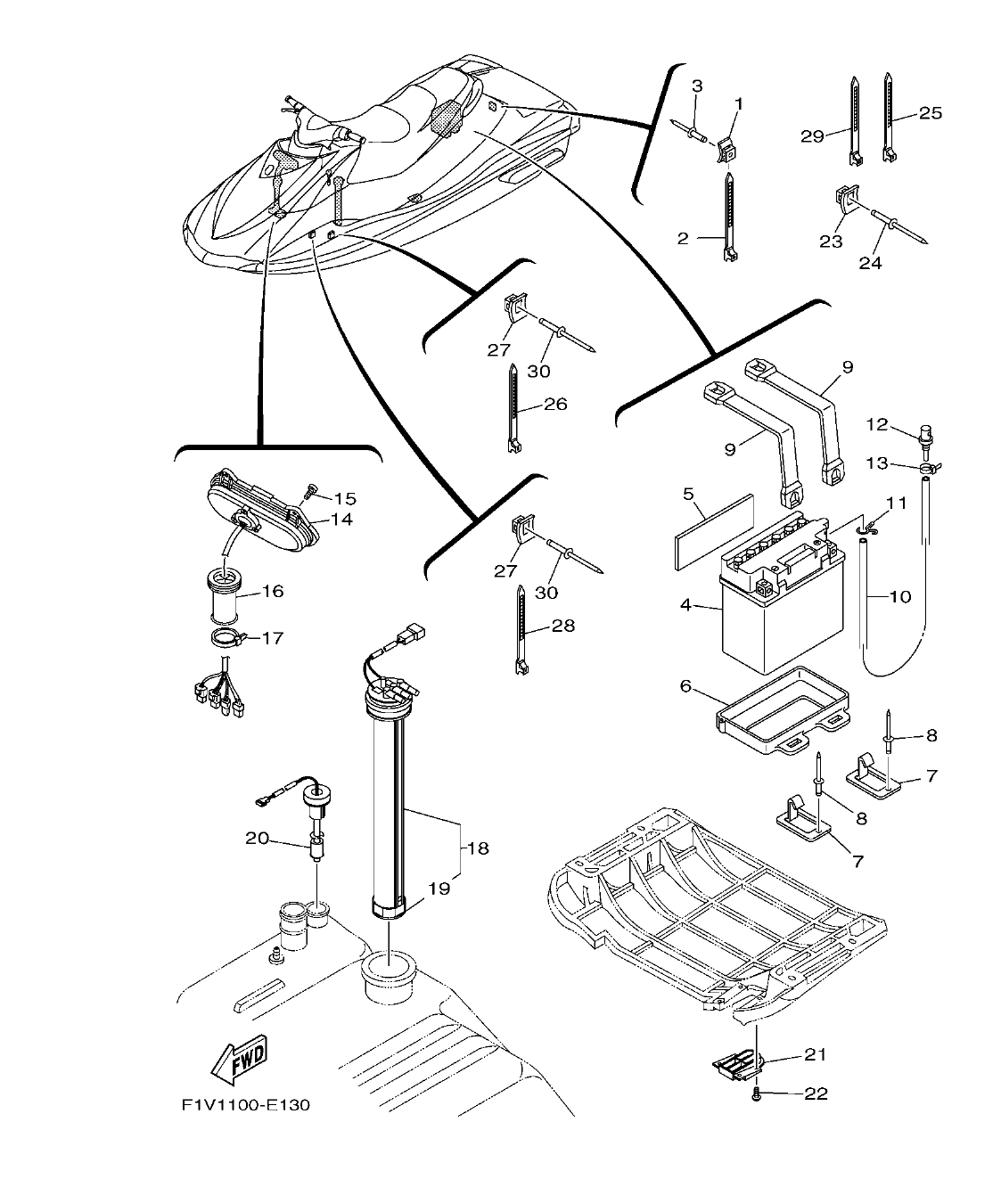 Fig. 13 – ELECTRICAL 2 diagram
