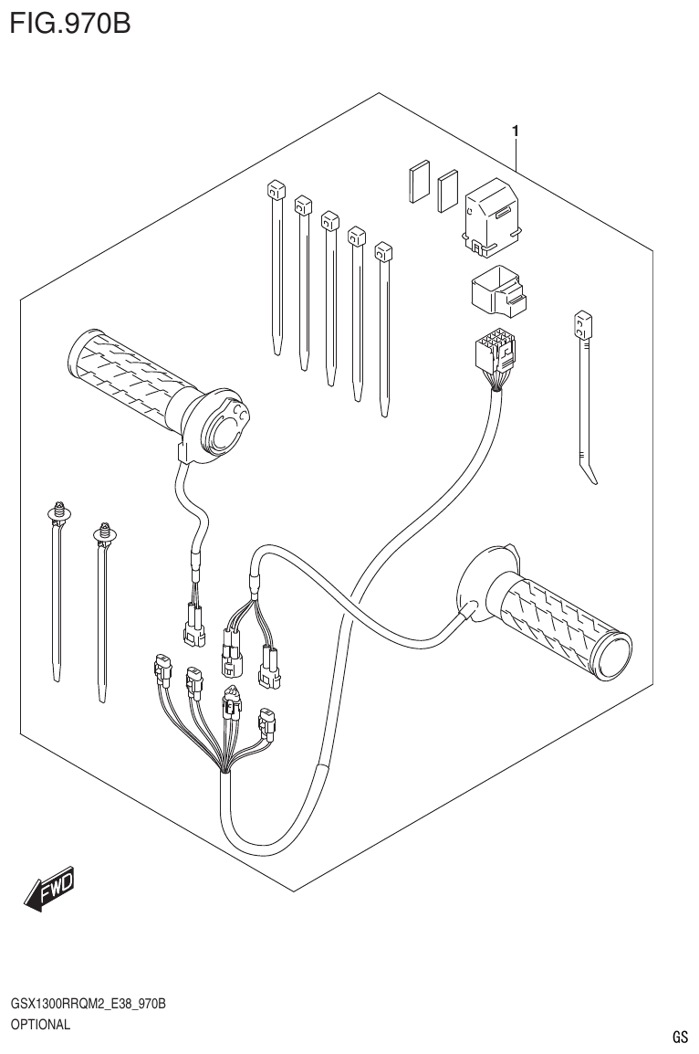 Suzuki GSX1300RRQM2_E38(9900B-31885-000) OPTIONAL parts diagram