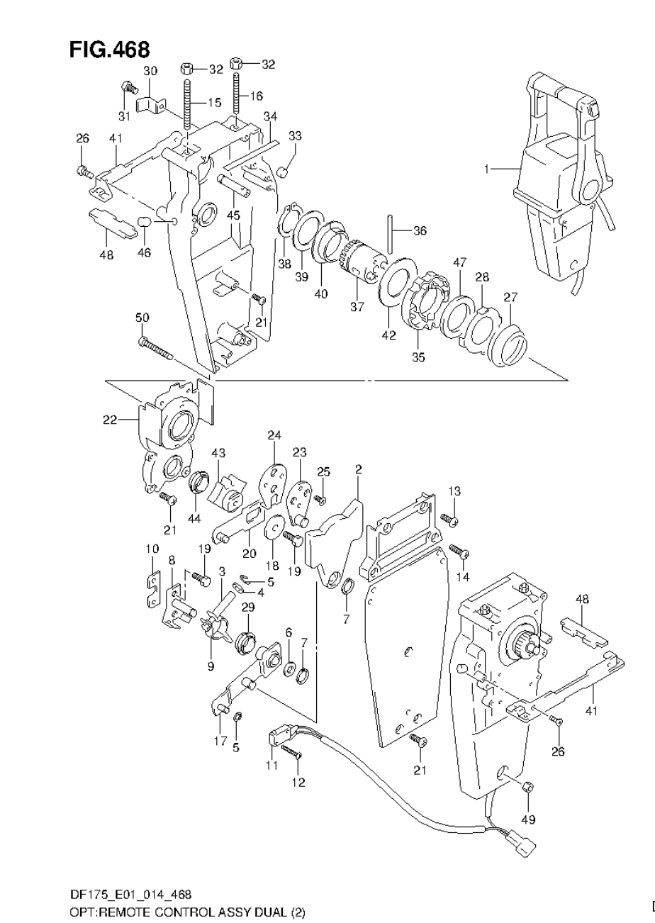 OPT:REMOTE CONTROL ASSY DUAL (2)