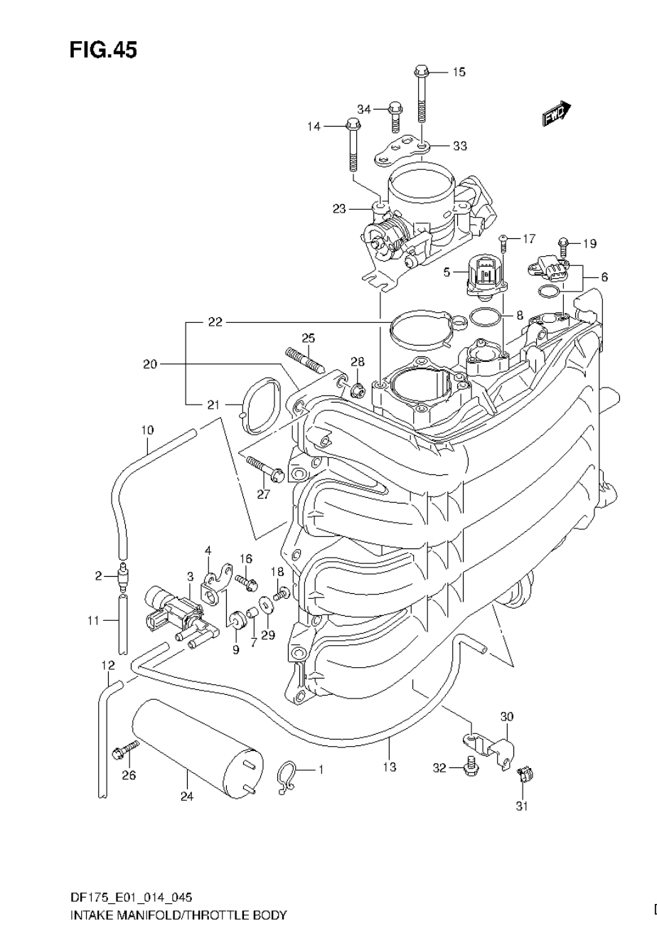 INTAKE MANIFOLD/THROTTLE BODY