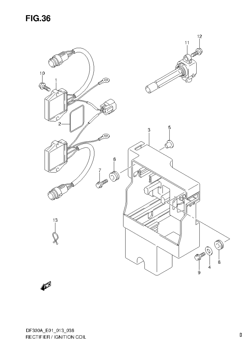 RECTIFIER / IGNITION COIL