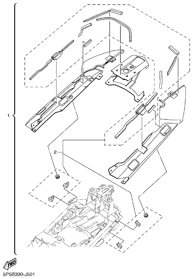 Yamaha FJR1300AP ALTERNATE 1 FOR CHASSIS parts diagram