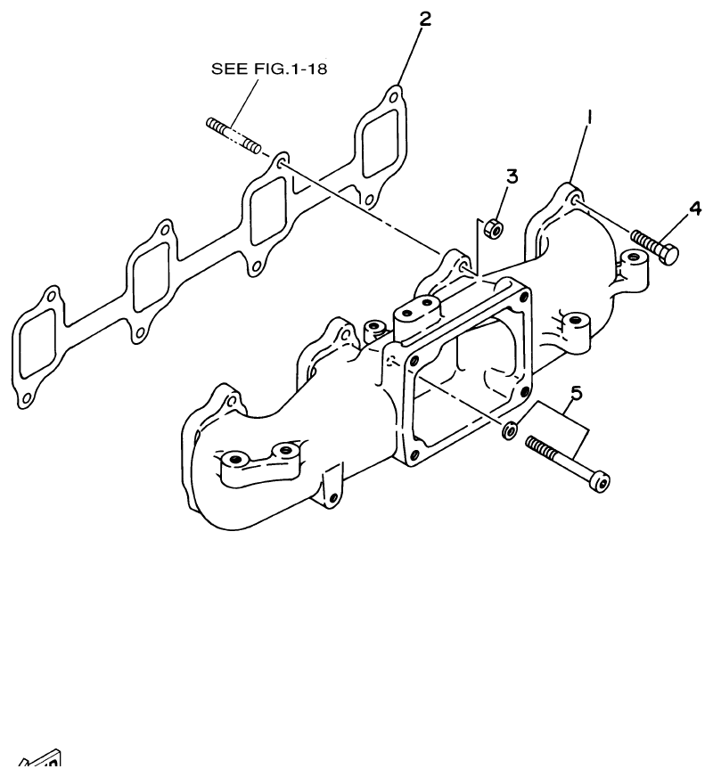 Yamaha ME372STIP1 INTAKE MANIFOLD parts diagram