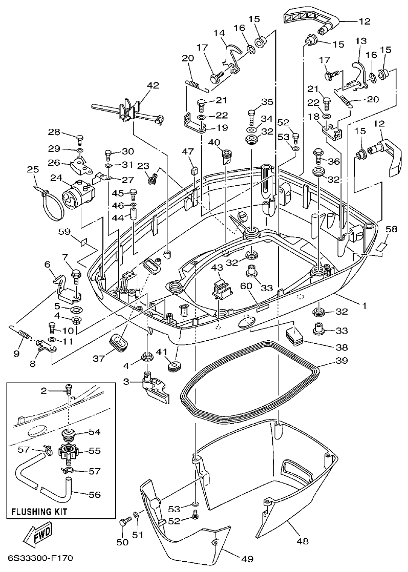 FIG. 17 — BOTTOM COWLING