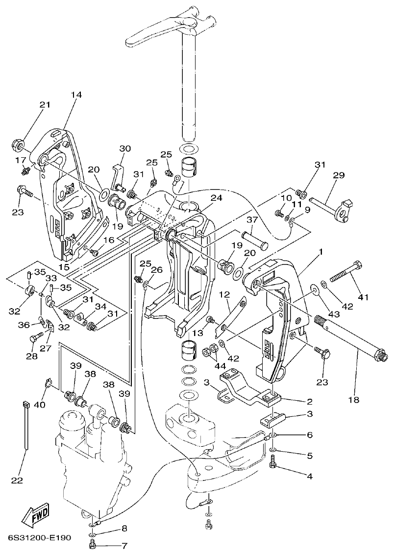 FIG. 19 — BRACKET 1