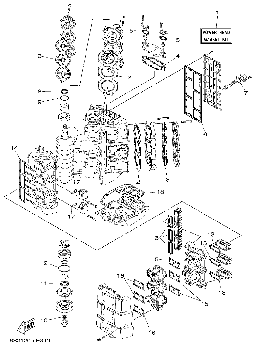 FIG. 35 — REPAIR KIT 1