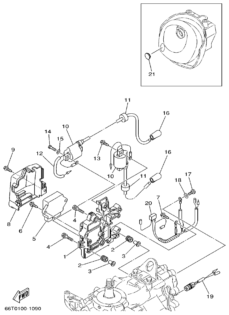Yamaha E40X ELECTRICAL 1 parts diagram