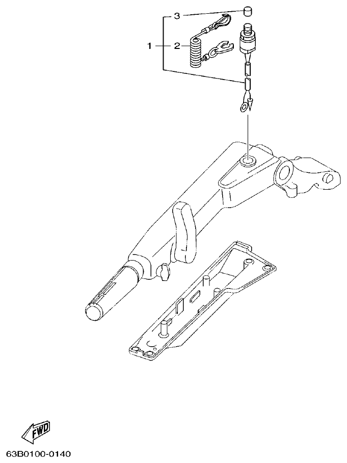 Yamaha 50HMHO ELECTRICAL 3 parts diagram