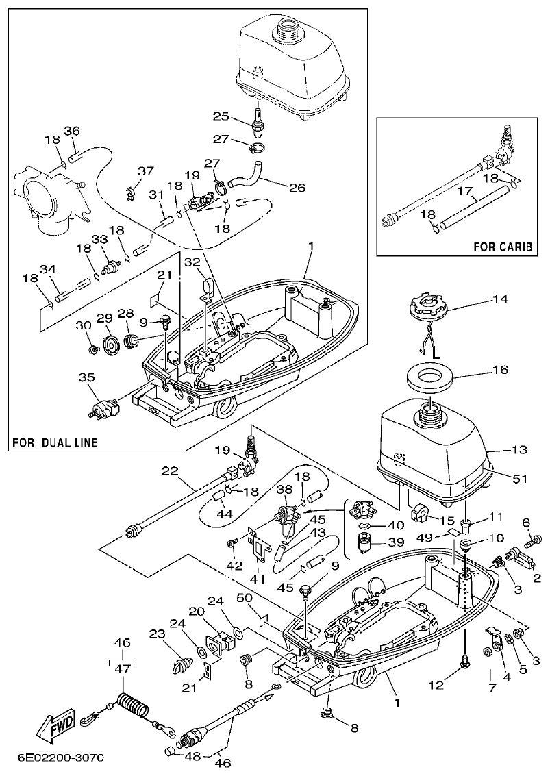 Yamaha 4AC BOTTOM COWLING 1 parts diagram