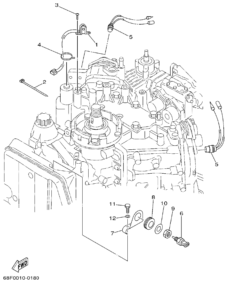 Yamaha LZ200NETO ELECTRICAL 4 parts diagram