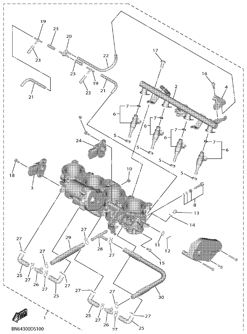 FIG. 10 — INTAKE 2