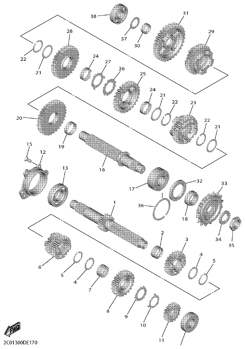 FIG. 17 — TRANSMISSION