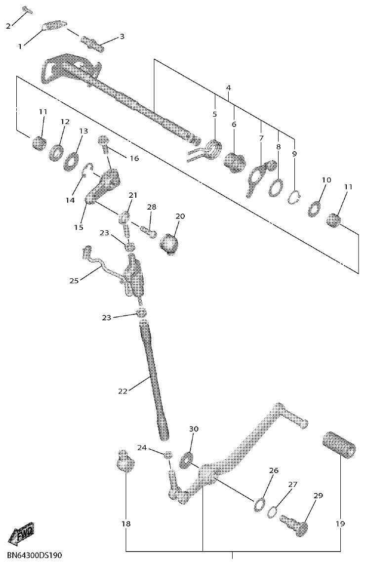 FIG. 19 — SHIFT SHAFT