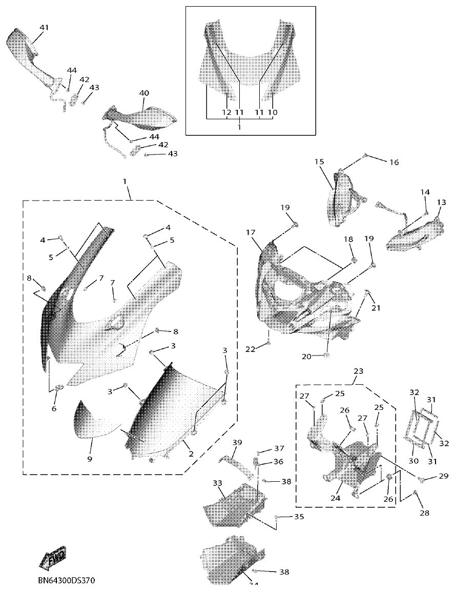 FIG. 37 — COWLING 1