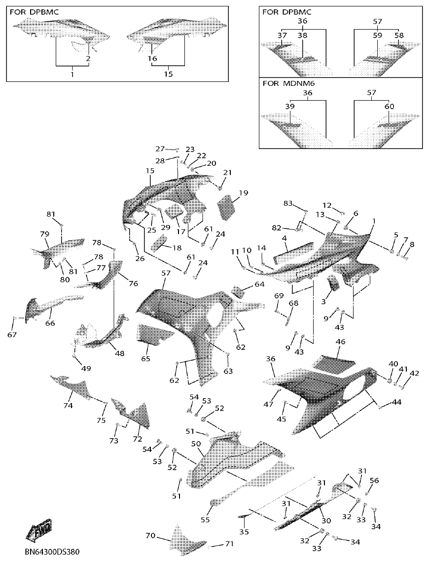 FIG. 38 — COWLING 2
