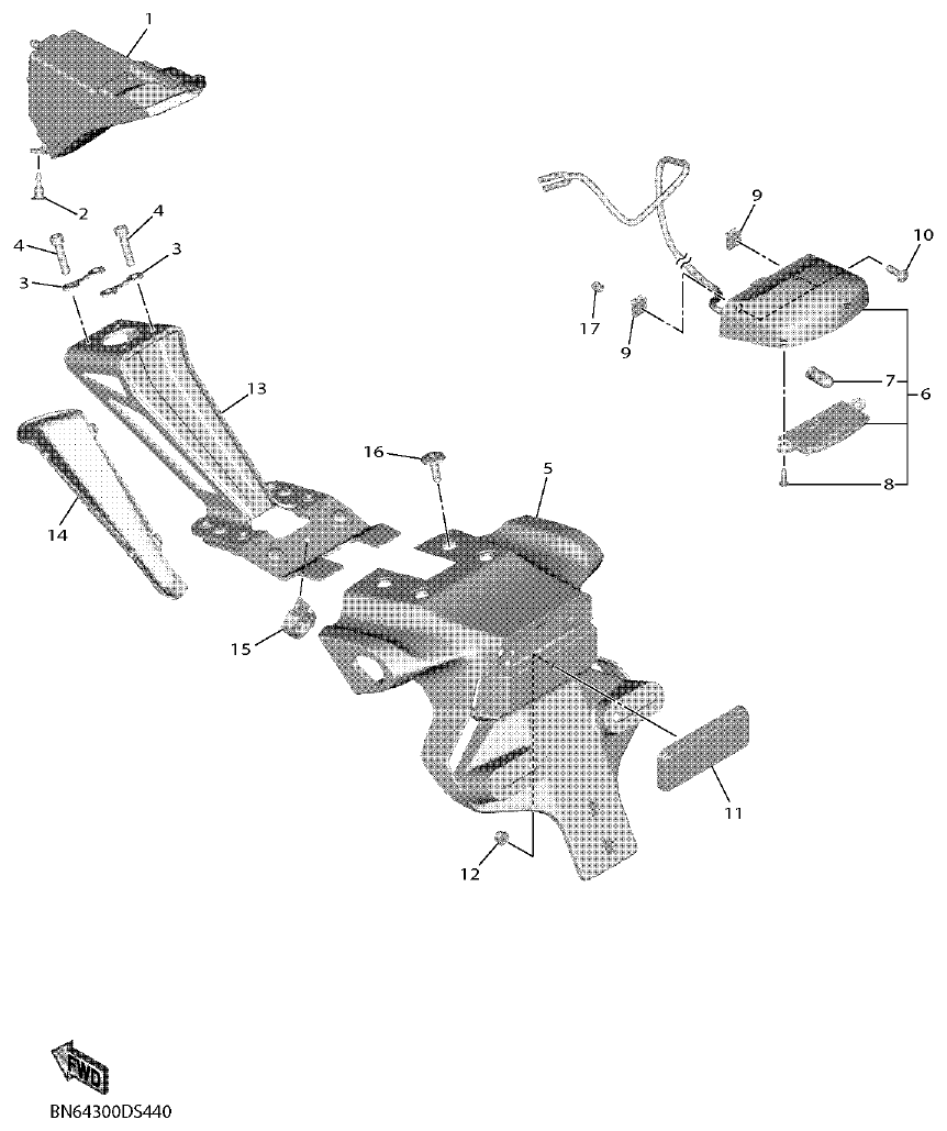 FIG. 44 — TAILLIGHT
