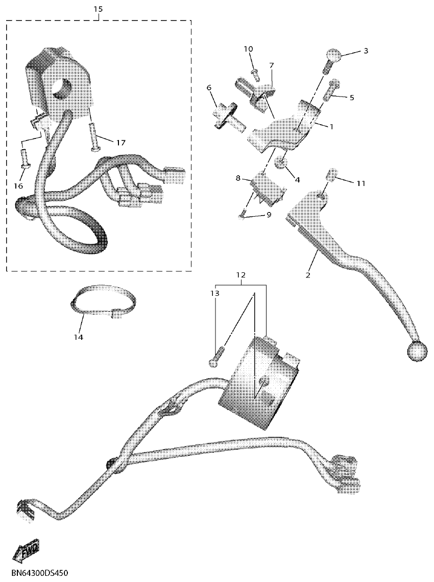 FIG. 45 — HANDLE SWITCH & LEVER