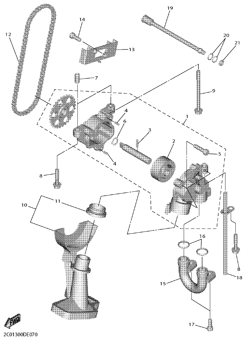 FIG. 7 — OIL PUMP
