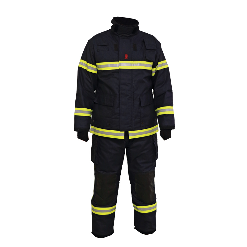 Antipiros 74299 - LALIZAS Antipiros Fireman's Jacket & Trousers, Blue, XL,SOLAS/MED