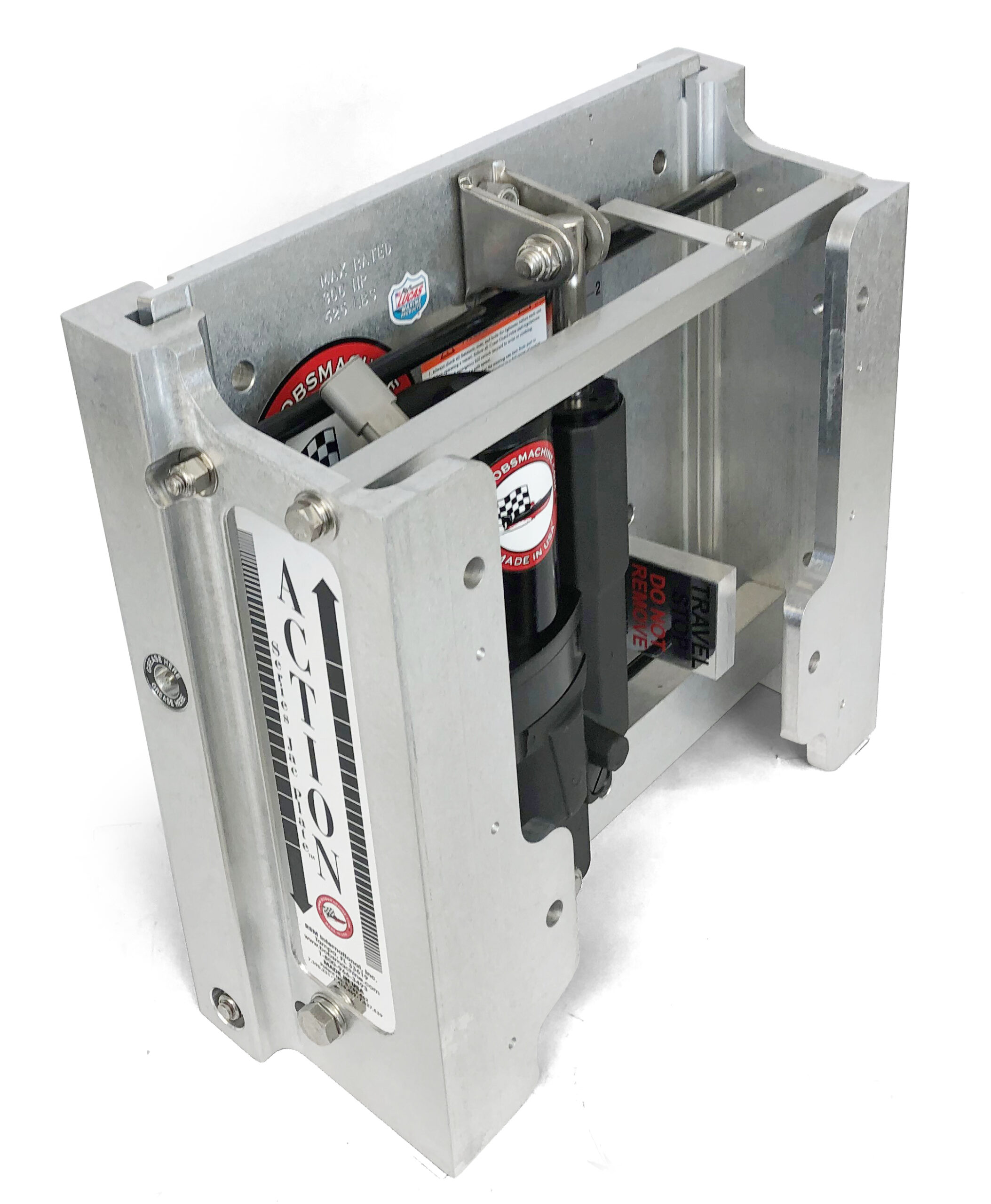 Bobsmachine 100-106010b - BMS 6'' ACTION HYDRAULIC JACK PLATE UPTO 300HP ( Same Item100-106010)
