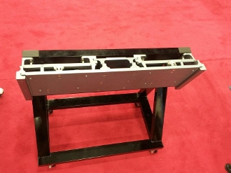 Bobsmachine 100-106015 - BMS DOUBLE JACK PLATE  6" SETBACK - includes LED Gauge -PP -BLACK(cc 30/26)