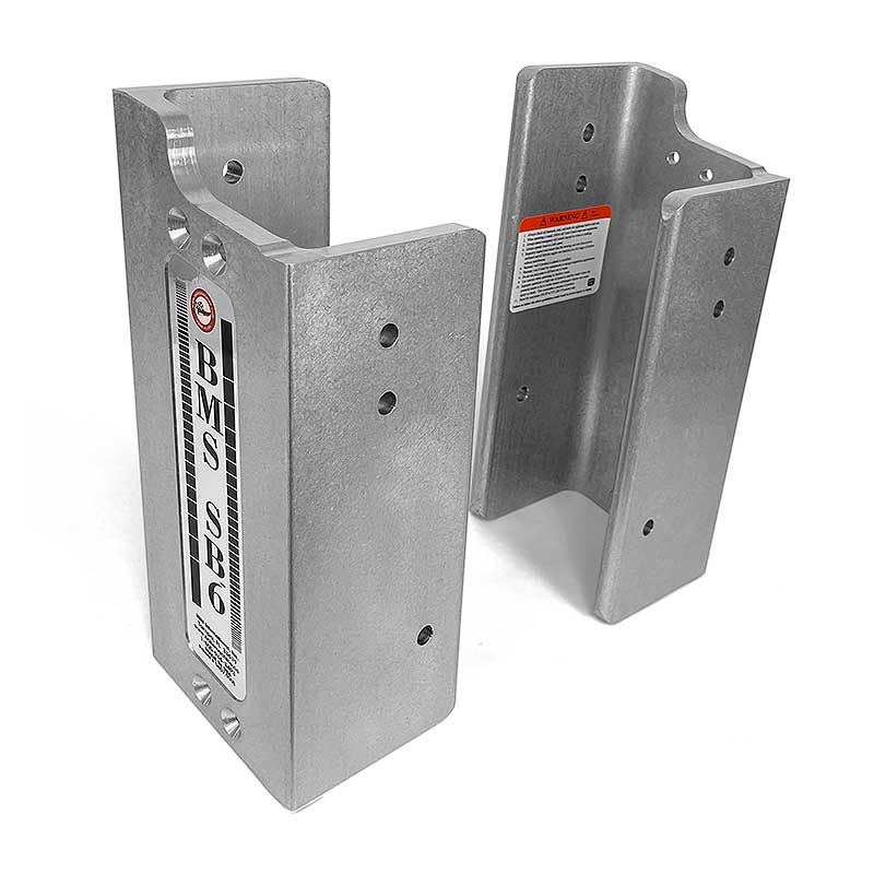 Bobsmachine 100-408000 - BMS 8" SETBACK BRACKETS 1.5'' LIFT